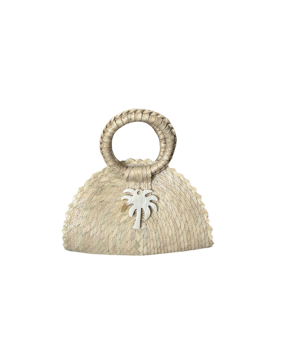 Palm Straw Purse - 2 Sizes Available