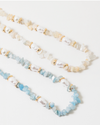 Harper Gemstone + Pearl Necklace - 2 Colors Available