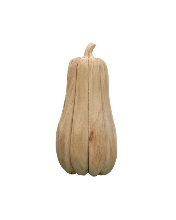 Skinny Wood Pumpkin