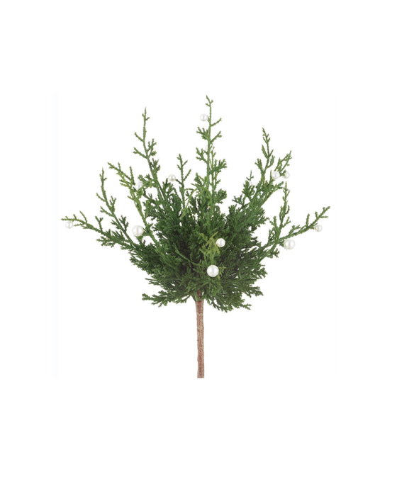 Small Pearl Cedar Branch