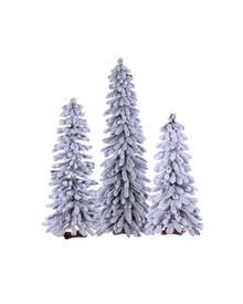  Flocked Alpine Tree - 3 Sizes Available