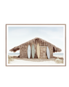 Palm Hut Framed Artwork