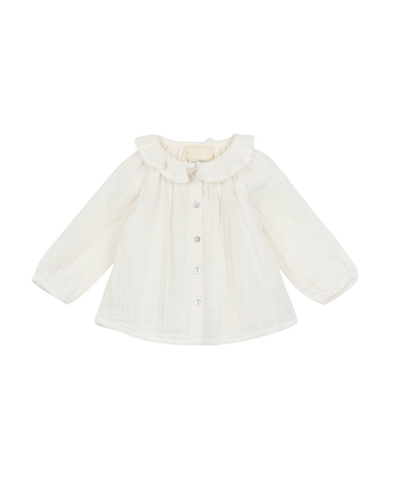 Gauze Blouse - Ecru