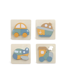  My First Vehicles Wooden Puzzle - 4 Styles Available