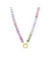 Multi-Stone Gemstone Necklace - Pastel