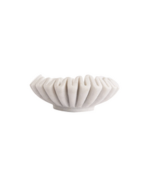  Fluted Marble Bowl