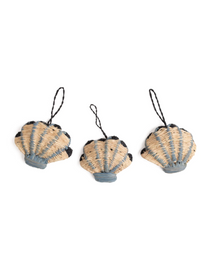  Shell Raffia Ornament