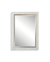 White Rattan Oversized Mirror