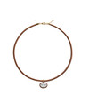 Brown Cord Necklace