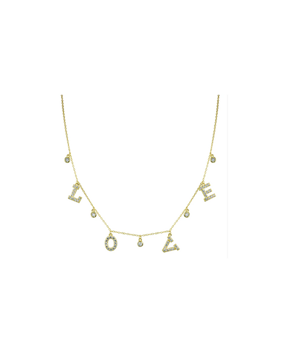 LOVE Charm Necklace