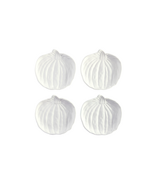  White Pumpkin App Plates