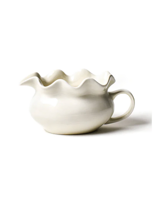 Ruffle Gravy Boat