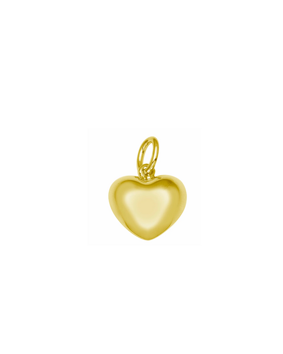 Puff Heart Charm - Large