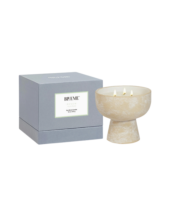 Ceramic Refillable Candle - Ivy & Rose