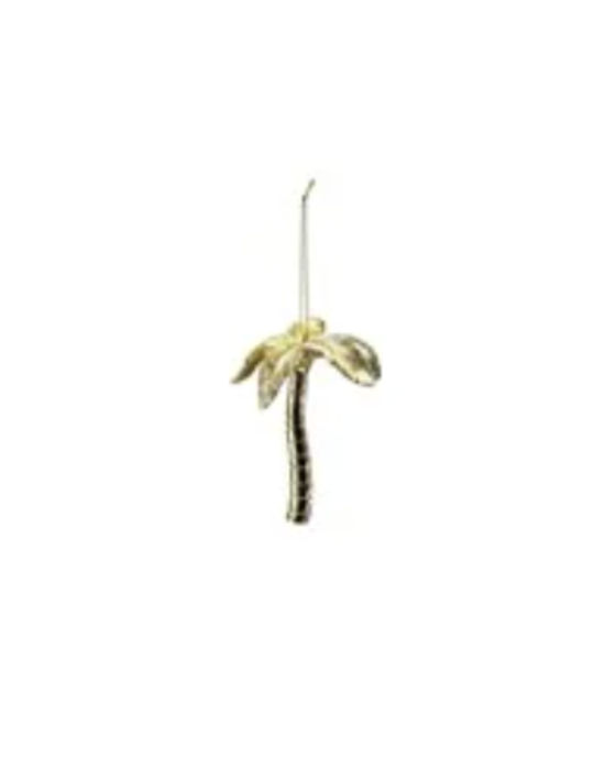 Gold Palm Tree Ornament
