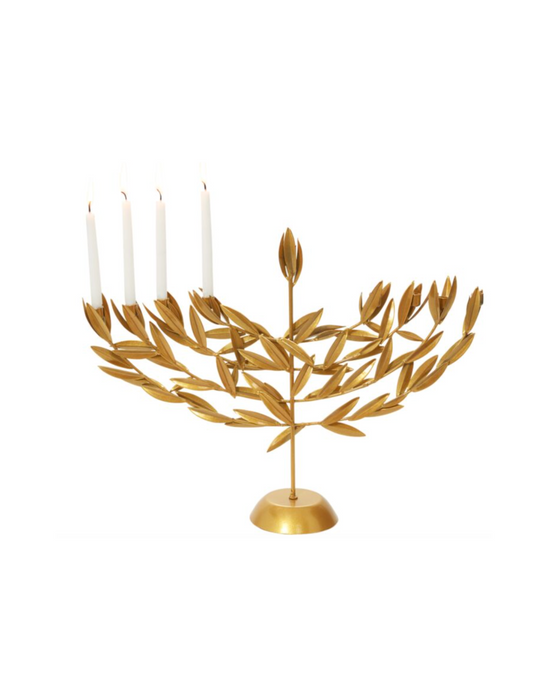 Gold Menorah