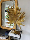 Gold Palm Leaf Statue