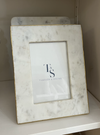 4x6 Marble Frame with Gold Edging