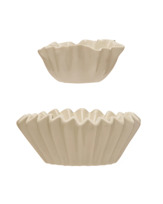 Fluted Dipping Bowl - 2 Sizes Available