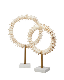  Sheryl Ring Sculptures - Set of 2