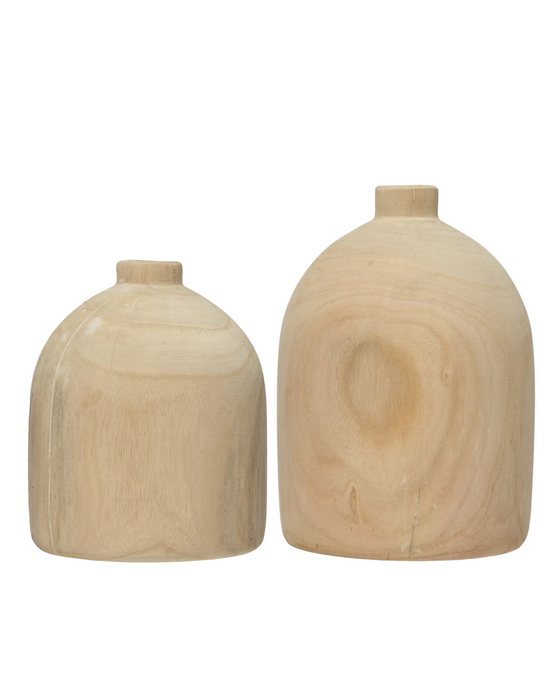 Lindsey Wooden Vases