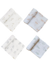 Organic Baby Swaddles - 4 Prints Available